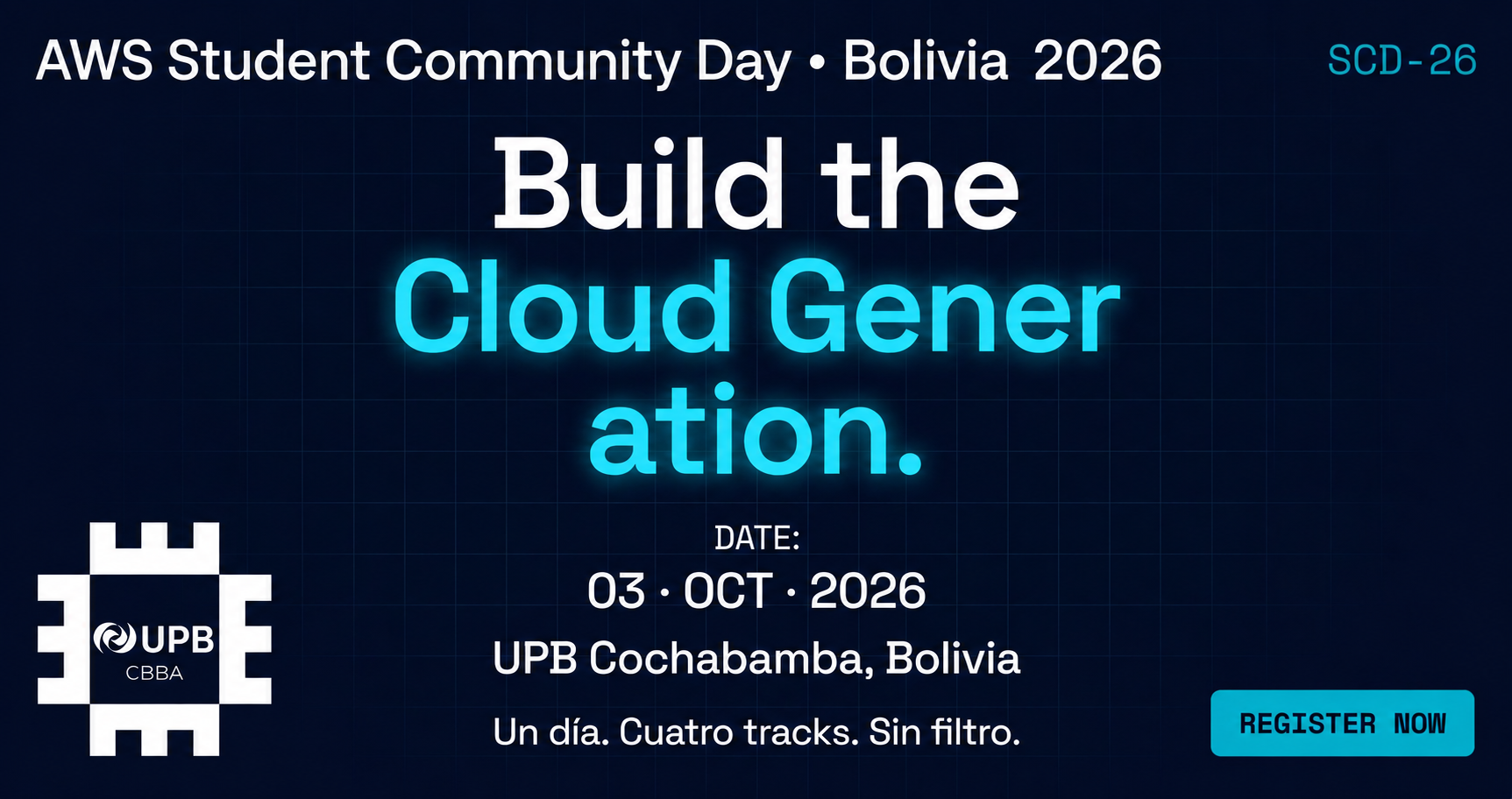 AWS Student Community Day Cochabamba Bolivien